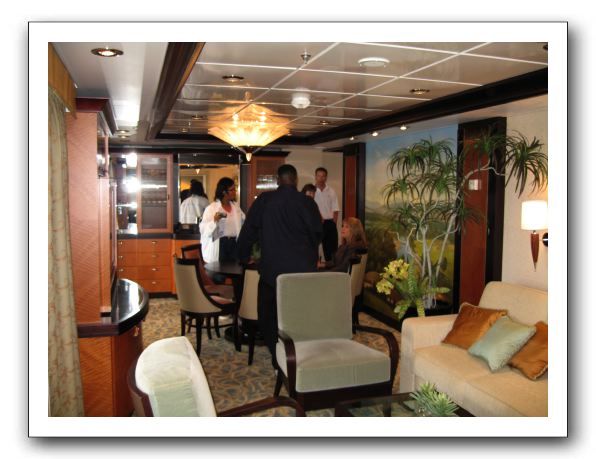 Living room in the PFS