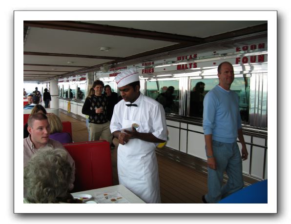 Outside Johnny Rockets