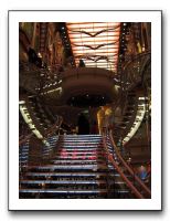 Looking up towards the Promenade