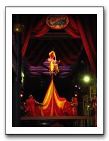 Aerialists above the parade