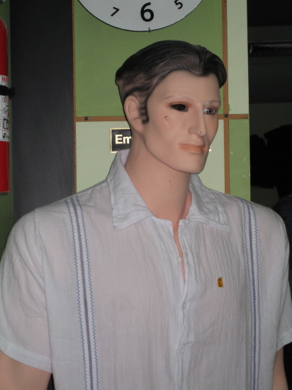 Rough day for a mannequin