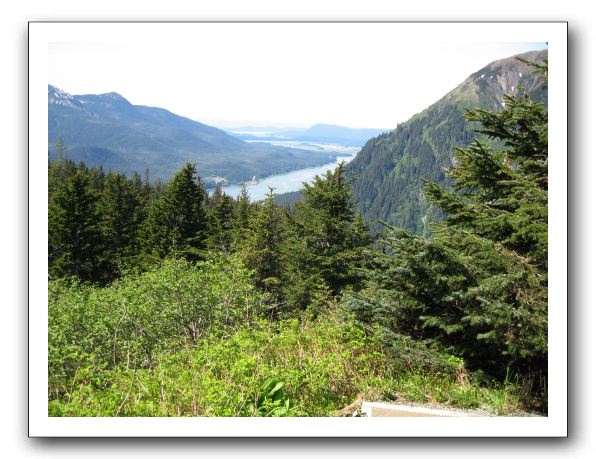 looking toward Juneau airport