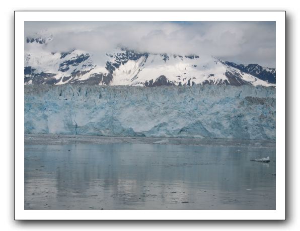 The calving (ice falling off the face) sounds like thunder