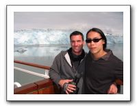 me, Matt and glacier